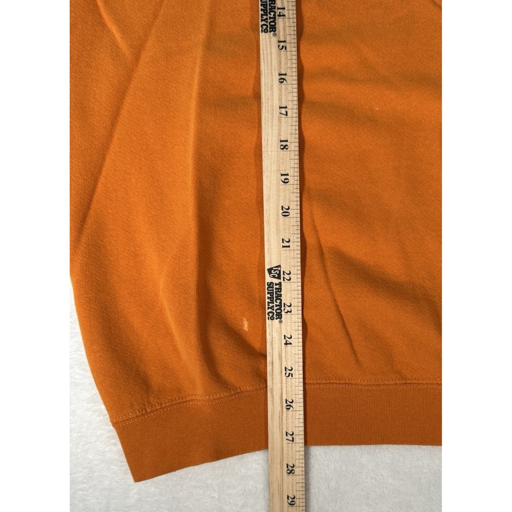 VTG 90s Nike Center Swoosh Spell Out Crewneck Sweatshirt Size XXL Made In USA - Picture 9 of 11
